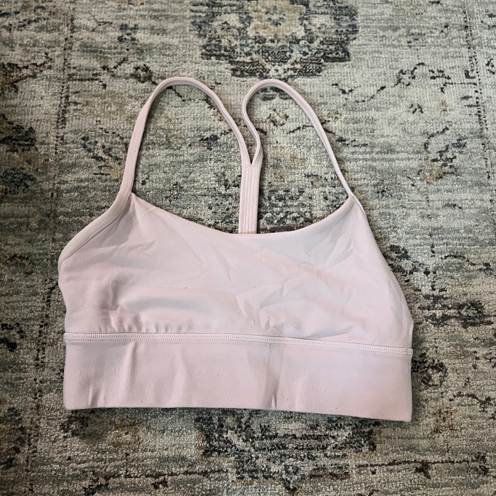 Lululemon Athletica Light Pink Sports Bra